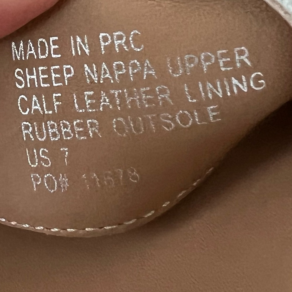 Quince Italian Leather Platform Sandal Size 7 - Picture 4 of 14